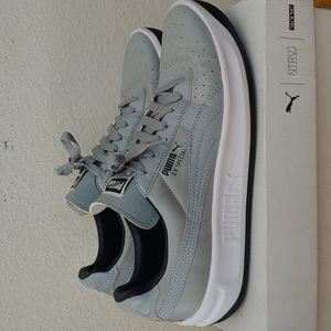 Puma GV Special 343569-81 Gray Leather Tennis
